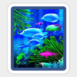 aquarium Sticker